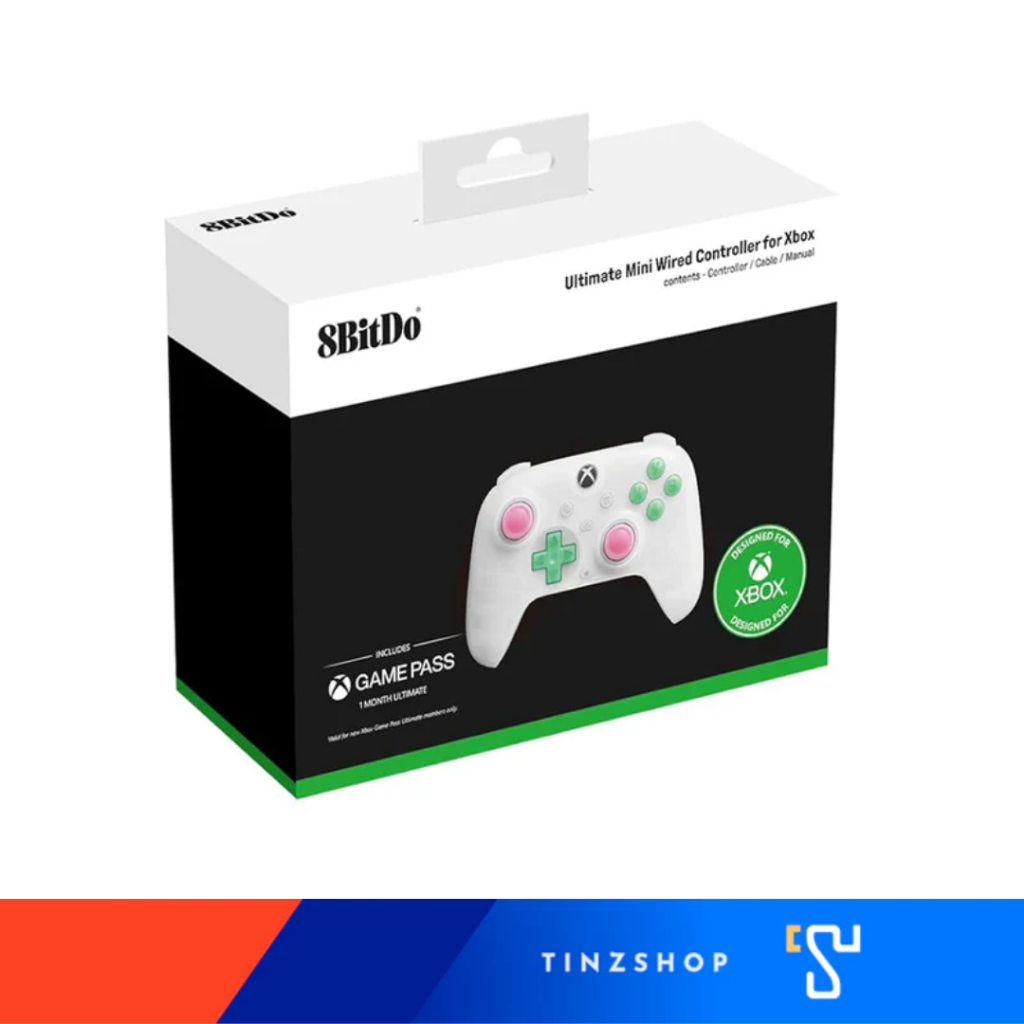 8Bitdo Ultimate Mini Wired Controller for Xbox / Compact Controller Comes with Rgb Lighting ราคา 1,289 บาท*ส่งฟรี