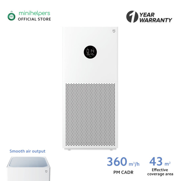 Xiaomi Mi Air Purifier 4 & 4 Lite | OLED Touch/ LED Display Local Delivery & Warranty Safety Mark Approved Adaptor Provided Singapore