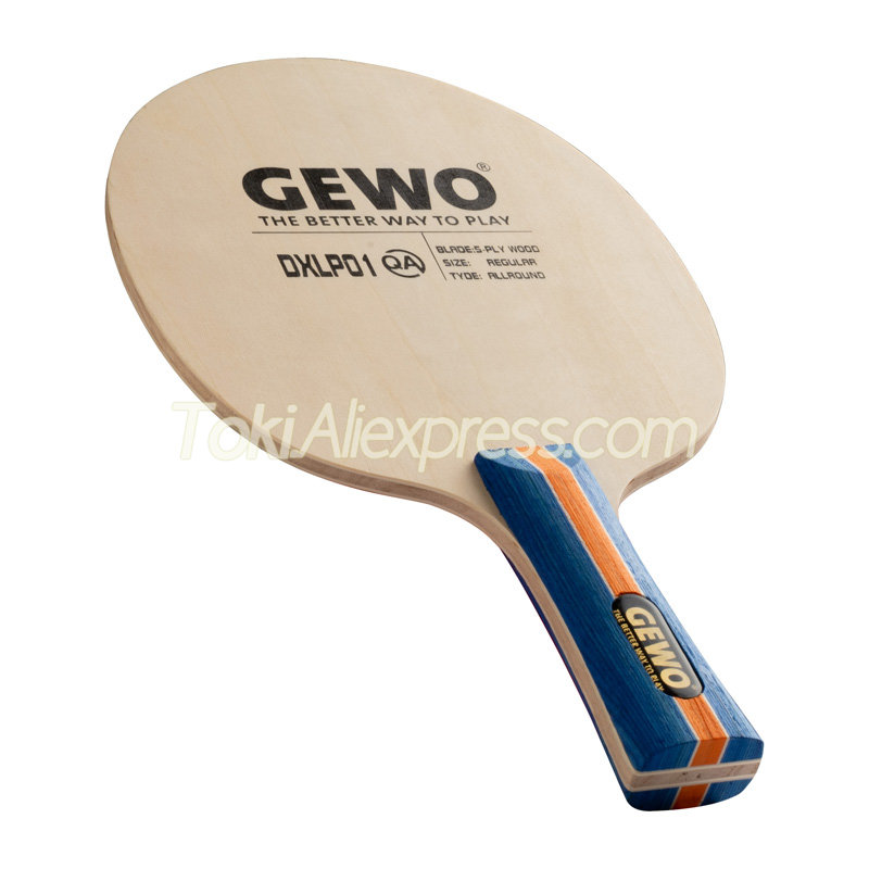 Dxlp01 Table Tennis Racket Weight 5 Ply Wood Allround Ping Pong Bat Paddle