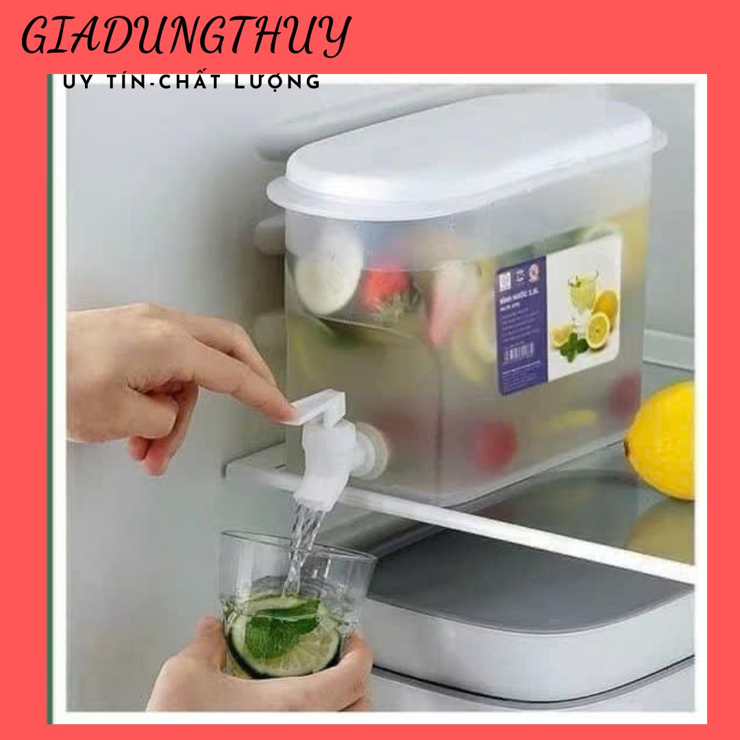 Bình nước có vòi để tủ lạnh dung tích 3,5 Lít tiện dụng