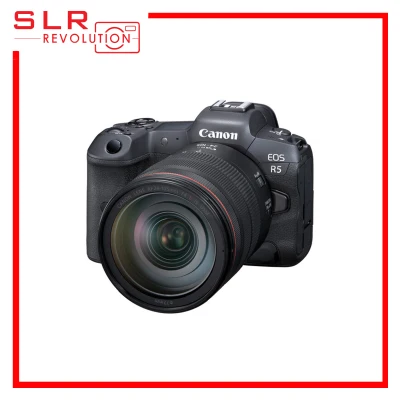 Canon EOS R5 Mirrorless Digital Camera with RF 24-105mm F4L (Free Sandisk 512GB CF Express , Card Reader & Mount Adapter EF-EOS R)