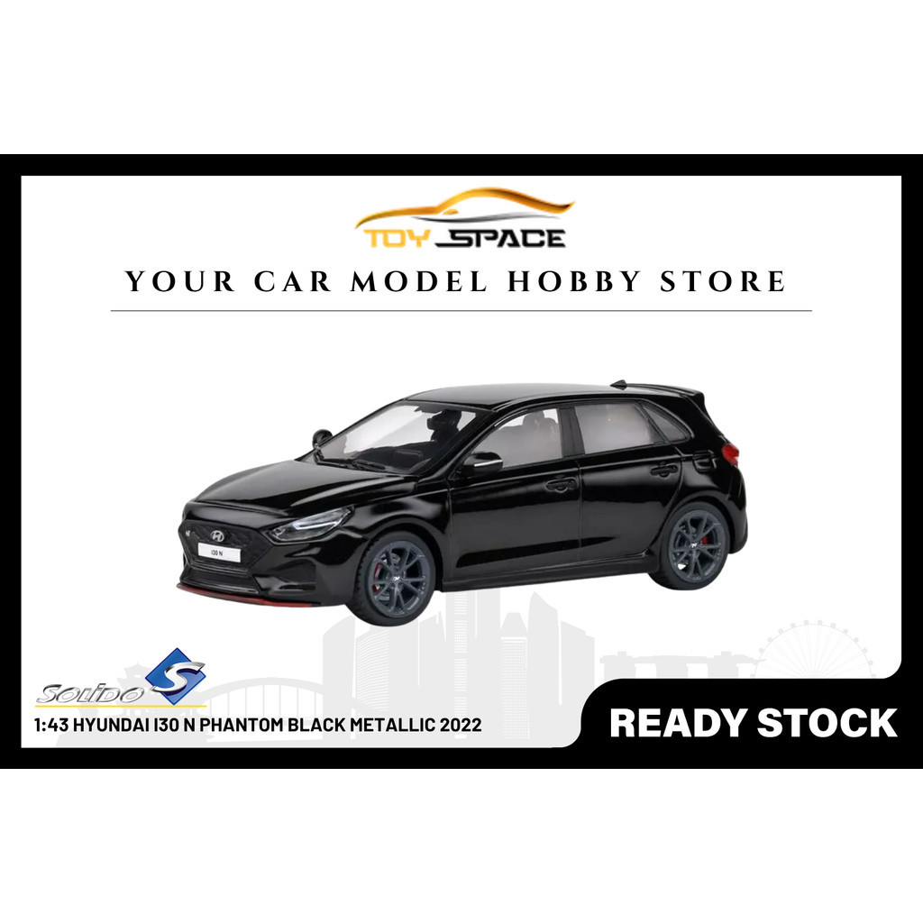 Hyundai i30N 2022 bleue (Solido) 1/43e