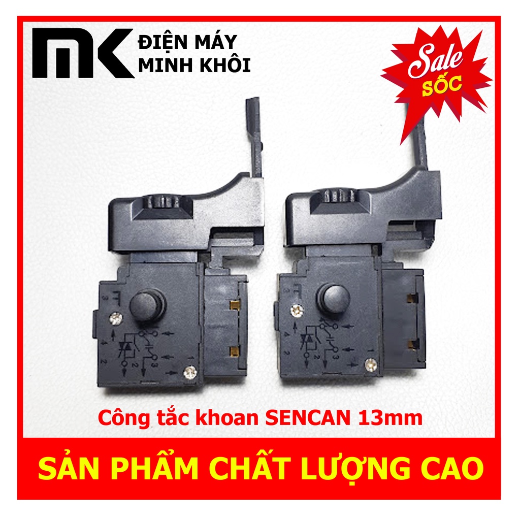 Công tắc khoan sencan 13mm