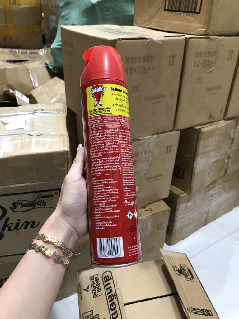 Chai xịt muỗi kiến gián 600ml thái lan chính hãng