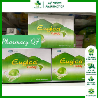 Kẹo ngậm thảo dược EUGICA Ngăn Ngừa Ho 100 VIÊN