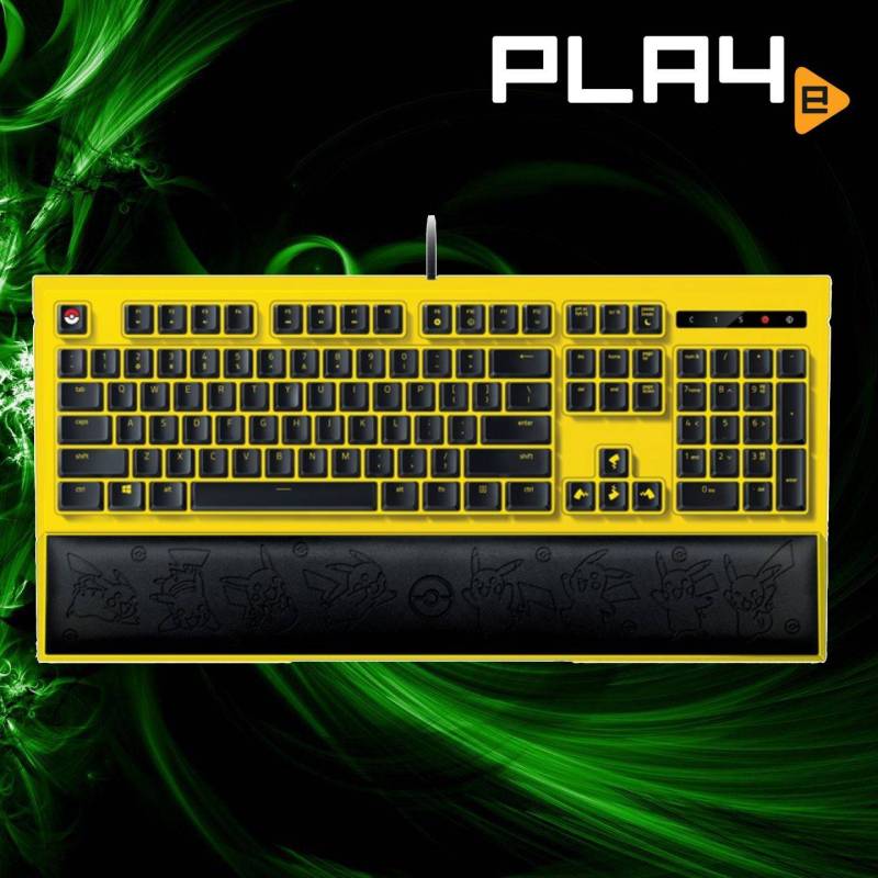Razer Pokemon Pikachu Limited Edition Backlit Keyboard Singapore