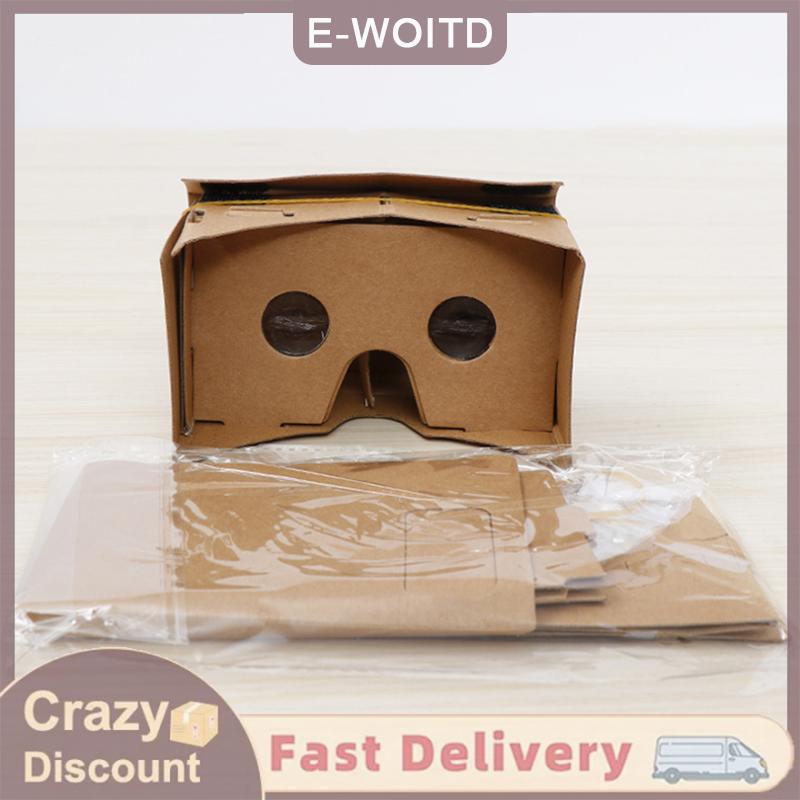 TOOLS 1PC Google cardboard 3D แว่นตา VR Virtual Reality สำหรับ Android หรือโทรศัพท์ใหม่ ราคา 35 บาท*ส่งฟรี