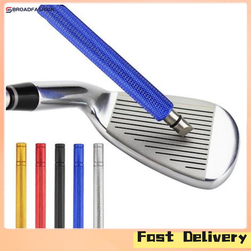 Broadfashion Golf Club Cleaner Wedge Iron Groove Sharpener Golf Club Cleaning Tool Golf Groove Cutter Tool Golf Training Aids ราคา 140 บาท*ส่งฟรี