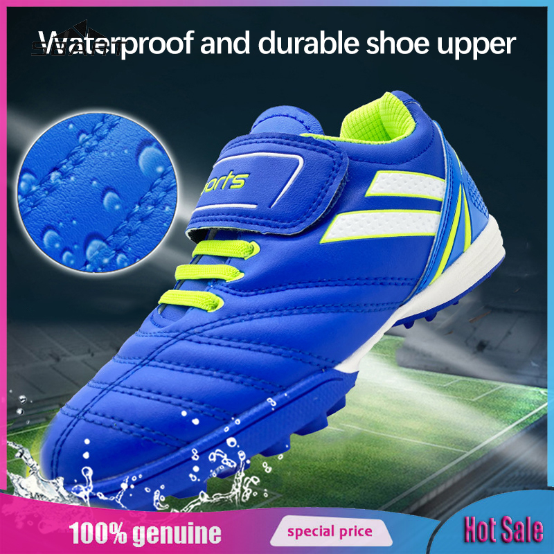 SBART Children's Soccer Boots, Men's Sports Soccer Boots, Broken Spikes, Elementary School Indoor Soccer Match Training Shoes ราคา 531 บาท*ส่งฟรี
