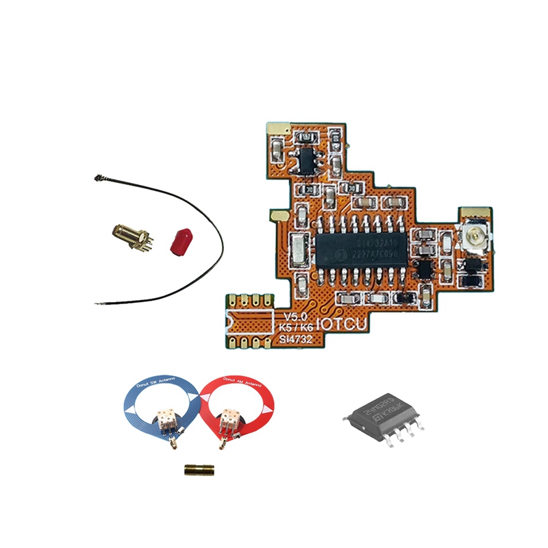 SI4732 V5.0 FPC Modification Module+2M Chip Kit for UV K5 K6 HF Shortwave Full Band/Single Sideband Reception