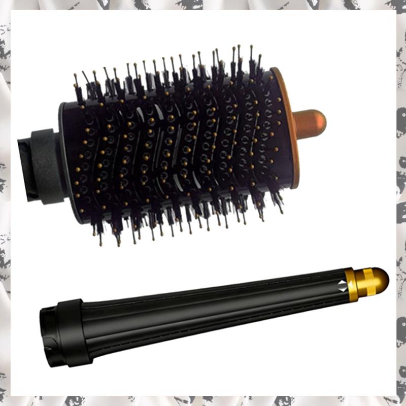 Long Curling Iron Conical Barrels & Smoothing Brush for FlexStyle Curling Iron Textured Waves Smooth Hair Style - 1