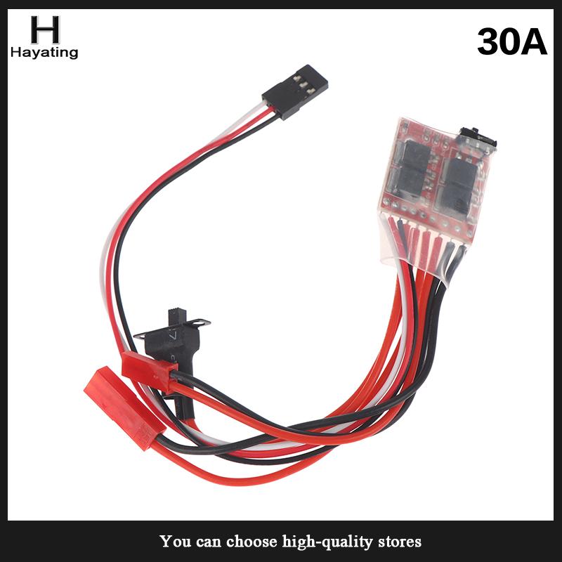 Hayating Micro ESC 10A 15A 20A 30A chải ESC RC ESC điện tốc độ điều khiển cho Diy Mini 1 16 1 18 1 24 RC Xe thuyền TANK W phanh - 2