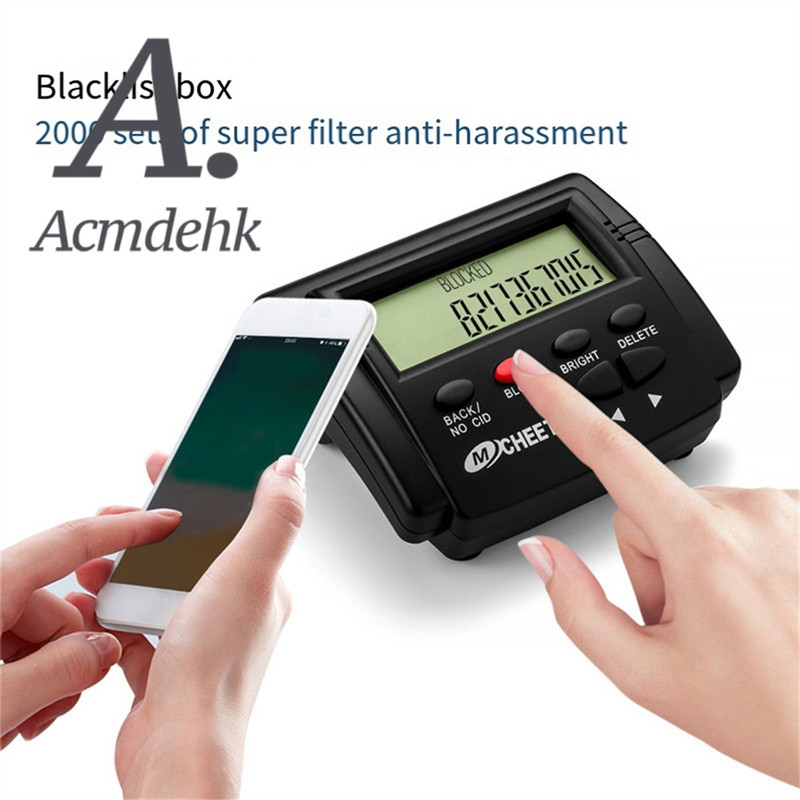 Call Blocker 2000 Group High Capacity Call Blocker Anti-Nuisance Incoming Call Phone Blocker +LCD Display 1Set Presyo 1,092 Piso*Libreng Shipping