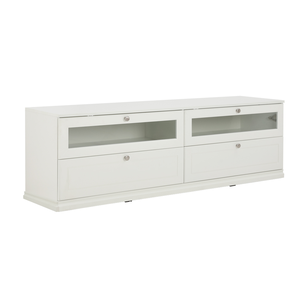 INDEX LIVING MALL ตู้วางทีวี รุ่นคอลลิน พลัส ขนาด 185 ซม. - สีขาว ราคา 13,770 บาท*ส่งฟรี