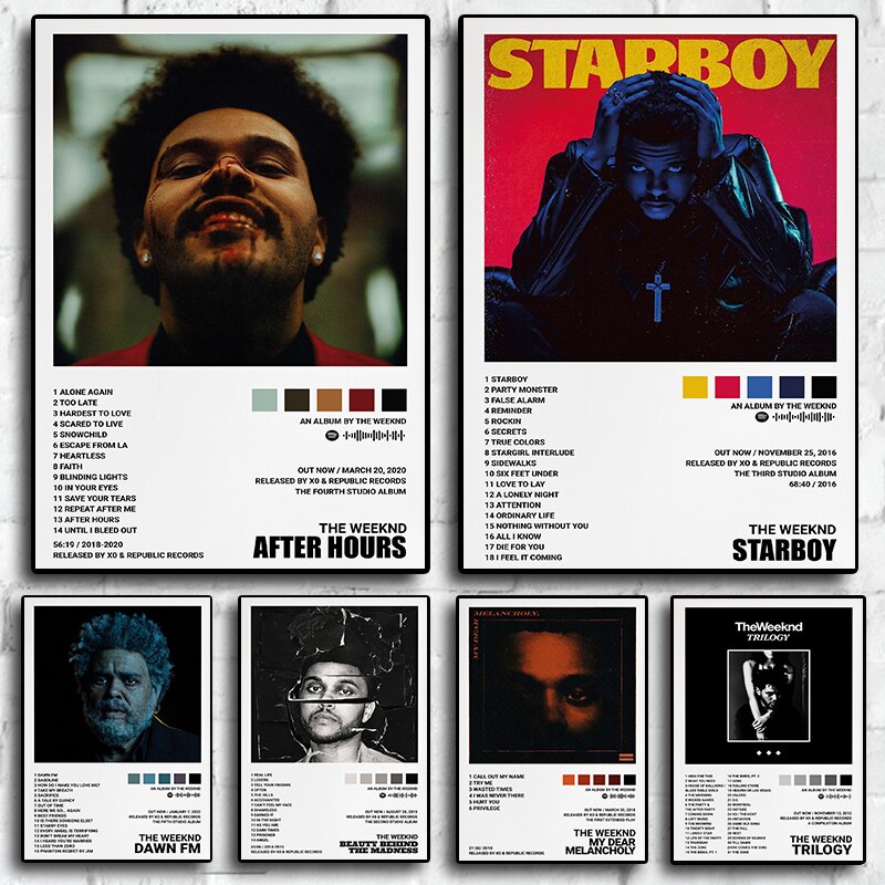 Shop The Weeknd Poster online