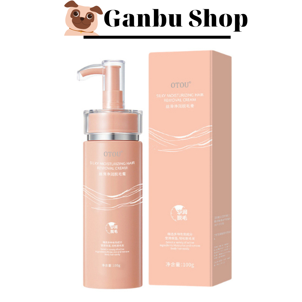 [Che Tên] Kem Xịt Tẩy Lông OTOU Tẩy Sạch Lông Vùng Tay, Chân, Nách, Bikini Không Đau Rát 100g