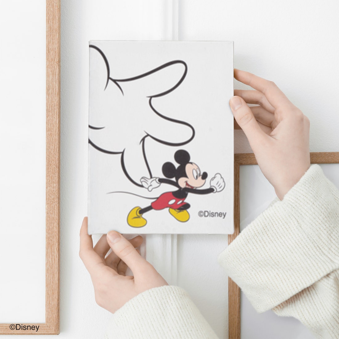 Koncept Furniture รูปภาพพร้อมแขวน DISNEY รุ่น MICKEY-MF04-XS ราคา 690 บาท*ส่งฟรี