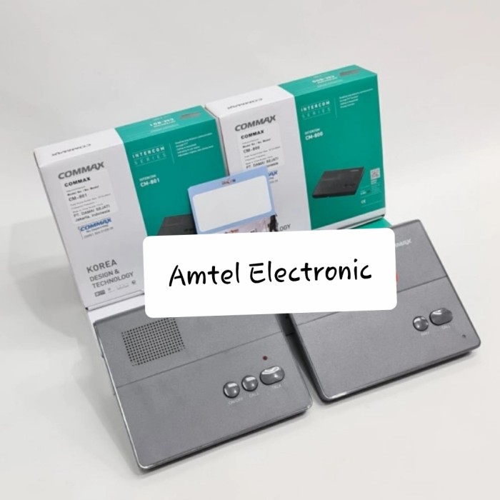 INTERCOM KABEL 2 ARAH COMMAX CM801+CM800/INTERPHONE COMMAX- Shelishop13 Giá 825,000 Đồng*Miễn phí vận chuyển