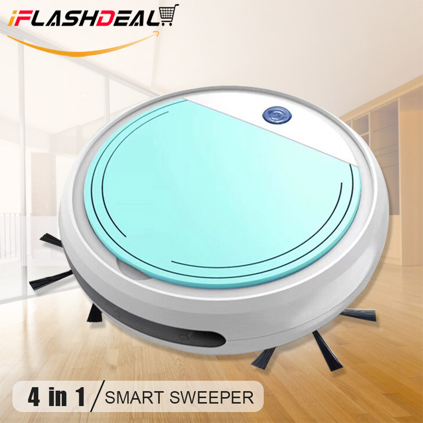 iFlashDeal หุ่นยนต์ดูดฝุ่นและถูพื้นอัตโนมัติ เครื่องดูดฝุ่น หุ่นยนดูดฝุ่น ที่ดูดฝุ่นไร้สาย เครื่องทำความสะอาดพื้น หุ่นยนต์ทำความสะอาด ปัด กวาด เช็ด ถู ในเครื่องเดียว Robot Vacuum Cleaner iFlashDeal หุ่นยนต์ดูดฝุ่นและถูพื้นอัตโนมัติ เครื่องดูดฝุ่น หุ่นยนดูดฝุ่น ที่ดูดฝุ่นไร้สาย เครื่องทำความสะอาดพื้น หุ่นยนต์ทำความสะอาด ปัด กวาด เช็ด ถู ในเครื่องเดียว Robot Vacuum Cleaner