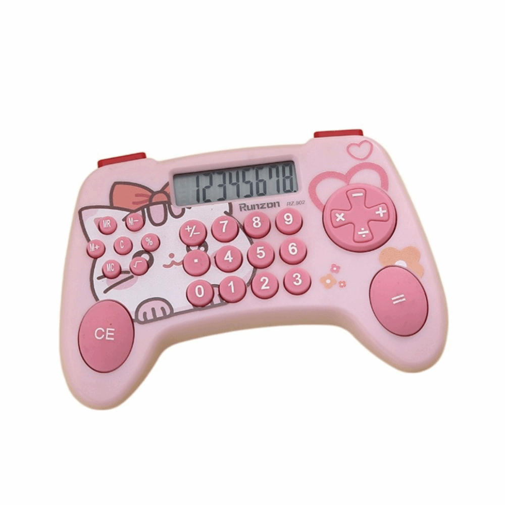KAIEW Hình dạng máy chơi game Máy tính để bàn Màn hình LCD lớn Sáng tạo Máy tính hoạt hình Dễ sử dụng Thực tế Máy tính học sinh Sử dụng tại nhà - 5