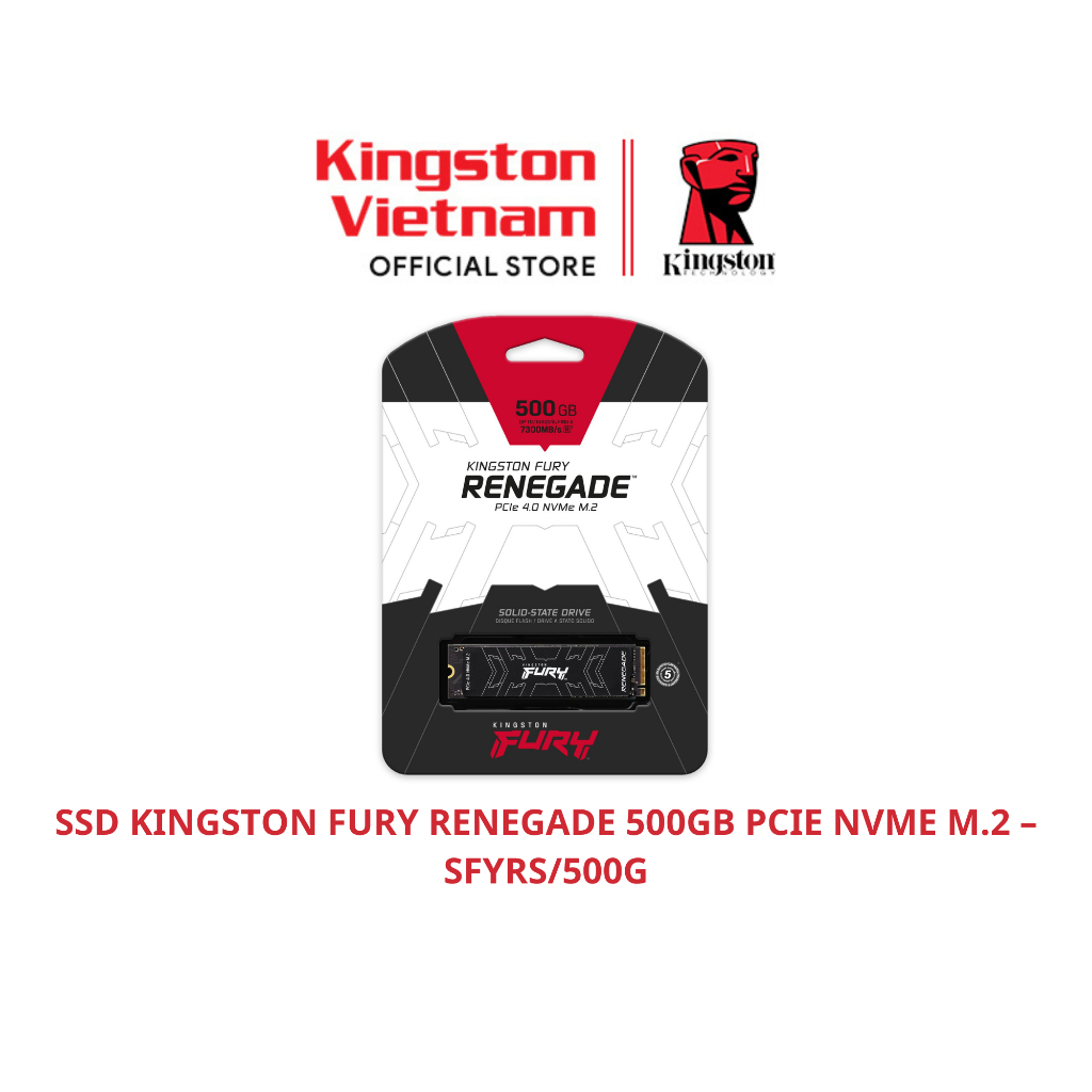 Ổ Cứng SSD Kingston FURY Renegade PCIe NVMe M.2 – SFYRD 500G|1TB|2TB