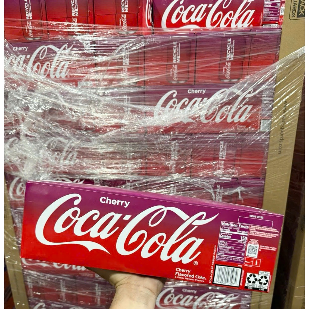 Nước ngọt COCA COLA/WELCH/FANTA nhập khẩu Mỹ - thùng 12 lon