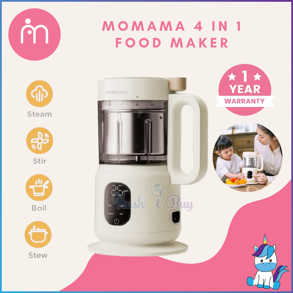 Momama 4 in 1 Minimix Food Maker / Food Processor | HUSHABUY