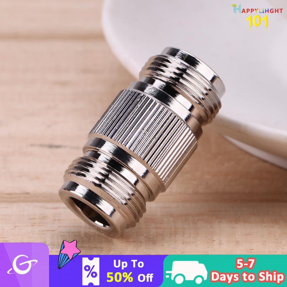 【New Arrival】N Type Female to Female Copper Jack RF Coax Connector Adapter Silver