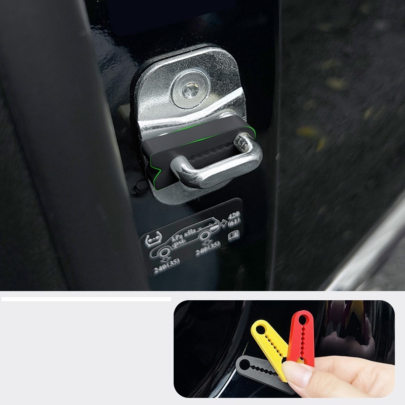 Set of 4 Multi-Purpose Car Door Lock Protectors That Effectively Prevent Impact Giá 31,000 Đồng*Miễn phí vận chuyển