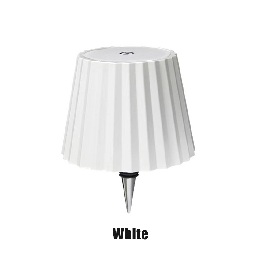 Creative Touch Control LED Wine Bottle Lamp Vases Decor Rechargeable Night Light for Bar Club Cafe