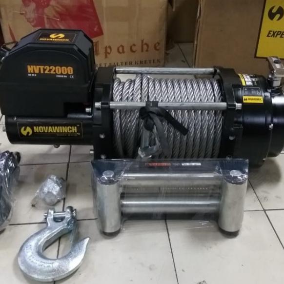WINCH 24VOLT 22000LBS 12TON - ForUs Mart Harga 28,020,000 rupiah*Gratis Ongkir