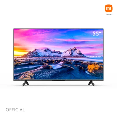 [Bulky] NEW 2021 Xiaomi TV | P1 55 inch 4K UHD | Android 10 Smart TV | Hands-free Google Assistant | Voice Search | HDR10+ | Netflix | Youtube | Stereo Speakers [Official Warranty]