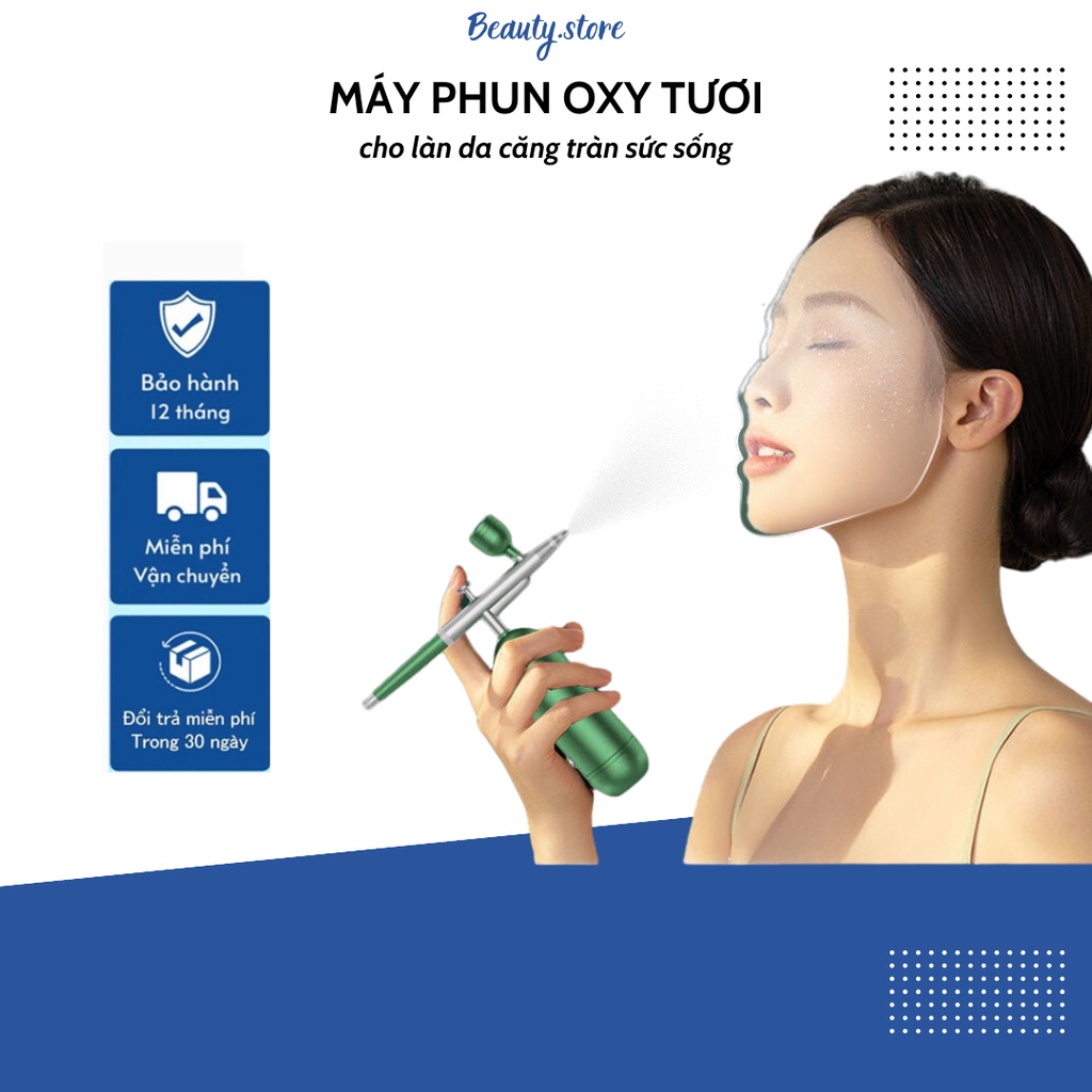 Máy phun oxy tươi dùng cho spa cung cấp oxy giúp tăng sinh collagen CSSD2 OLIVIA STORE