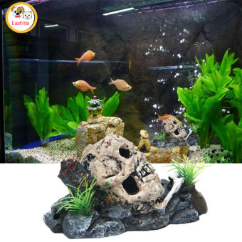 Sọ hang nơi trú ẩn nhà bể cá bò sát bể cá hộp đồ trang trí cảnh quan cho thằn lằn rắn nhện Bọ Cạp