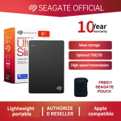 Seagate USB 3.0 Expansion Portable Hard Drive, 1TB/2TB