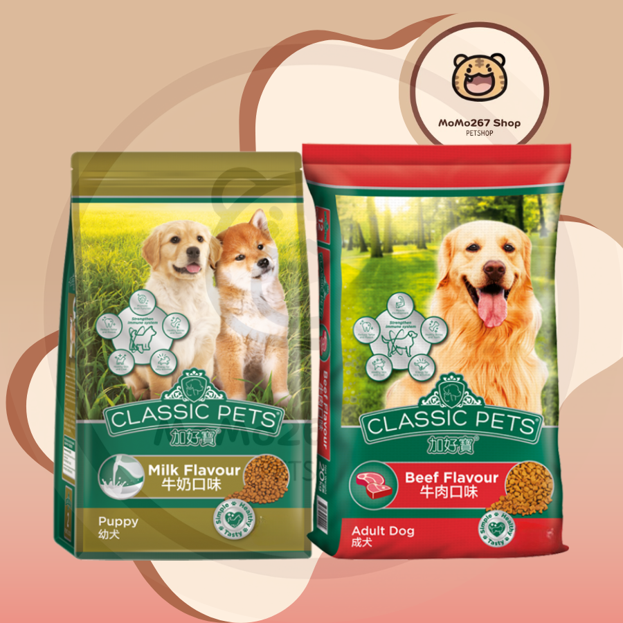 400g thức ăn cho chó classic pet gói 400g