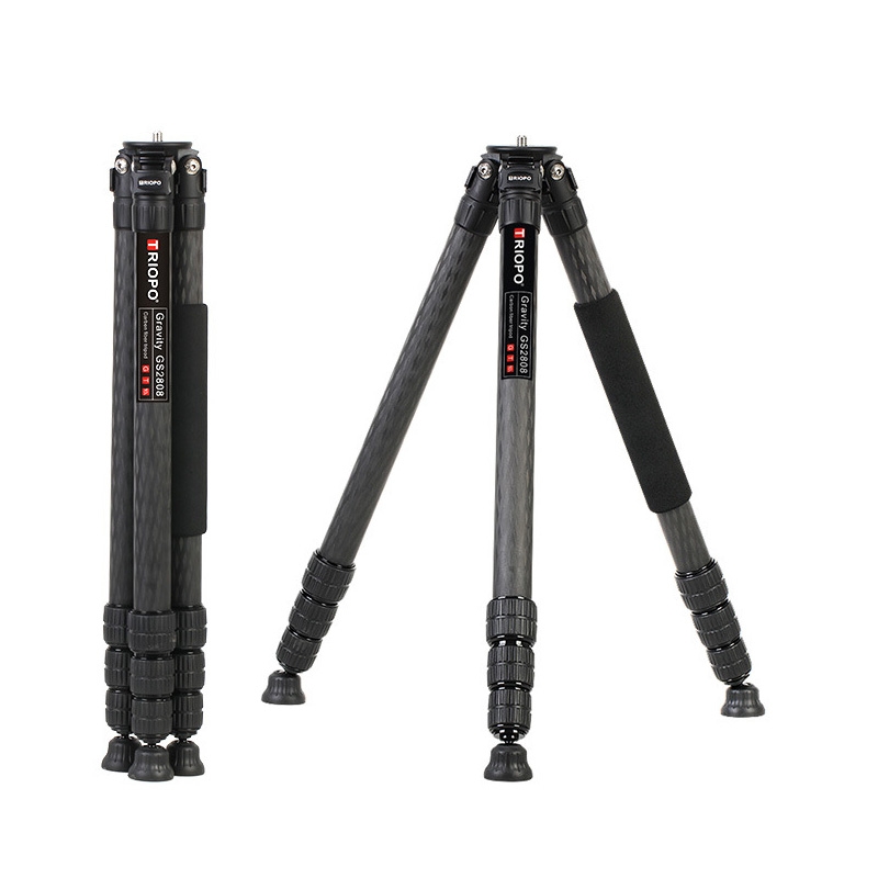 TRIOPO GS2808 Camcorder Photography No Axial Carbon Fiber Tripod Mount Holder with Ball Head, Load: 15KG(PULUZ Official store) ราคา 11,742 บาท*ส่งฟรี