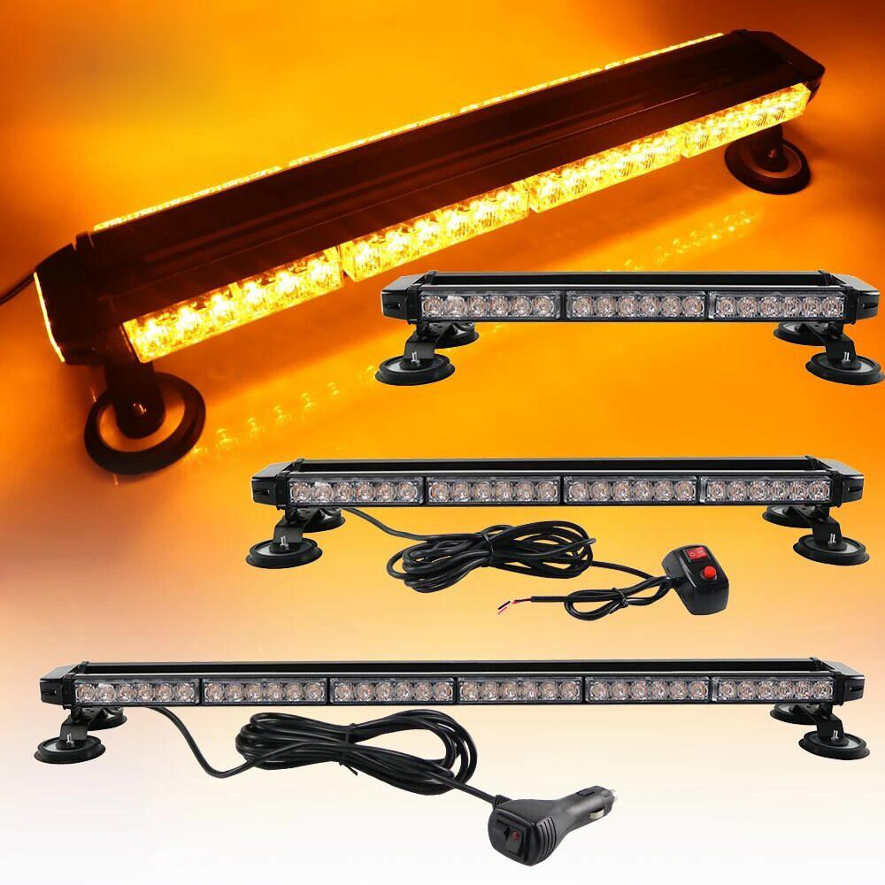 8 "Ke 38" Empat Sisi COB Lampu Strobo Led Bar Mobil Truk Pemadam Kebakaran Polisi Lampu Peringatan Darurat Amber Merah Biru 12V 24V Harga 803,000 rupiah*Gratis Ongkir