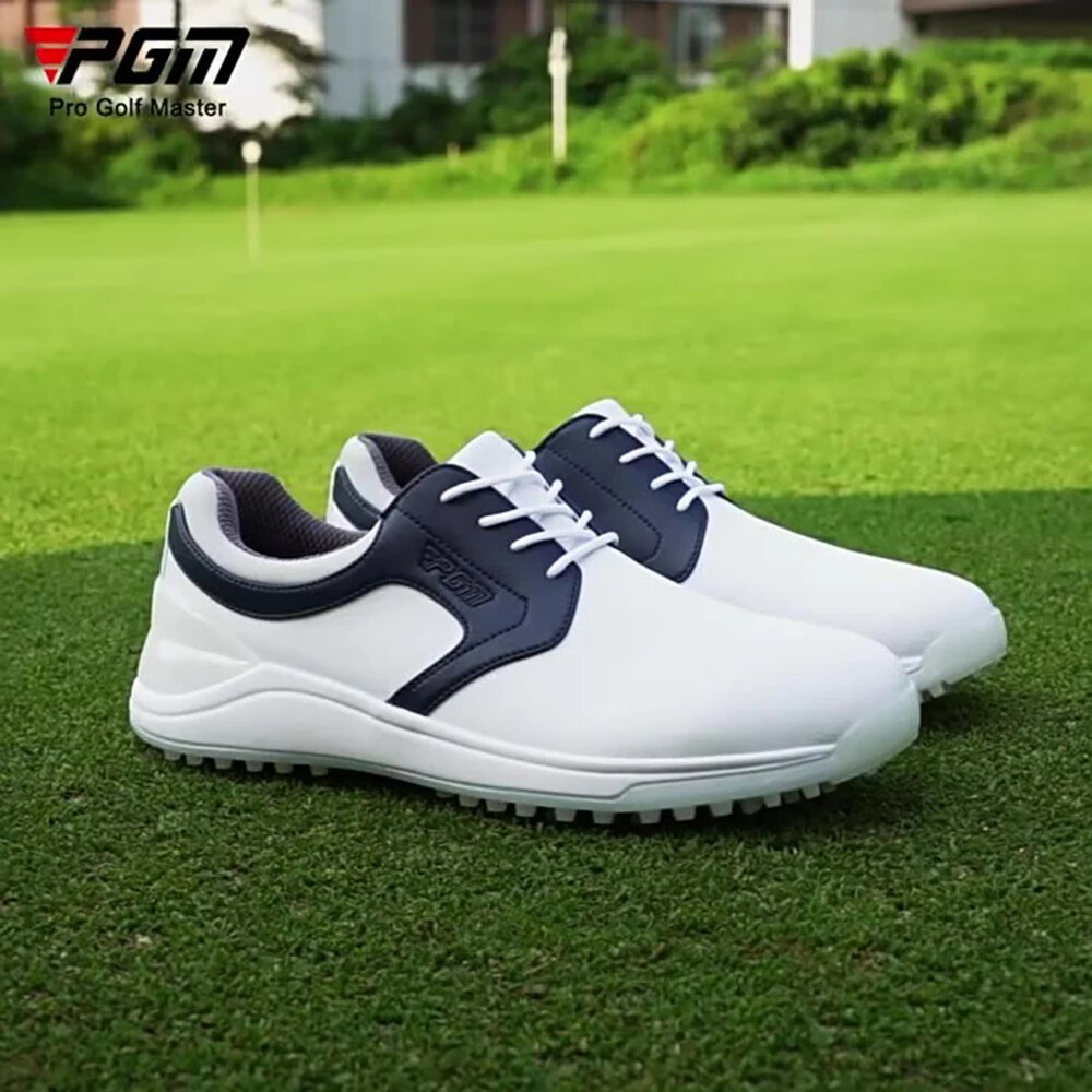 Nam giới giày Golf không thấm nước da giày thể thao dùng giày đánh gôn, dùng giày Golf phục vụ giày Golf đi bộ và bền