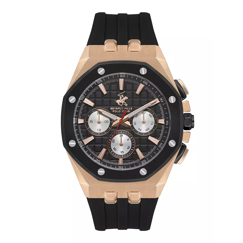 Beverly Hills Polo Club BP3624X.851 นาฬิกาข้อมือผู้ชาย สีดำ ราคา 5,713 บาท*ส่งฟรี
