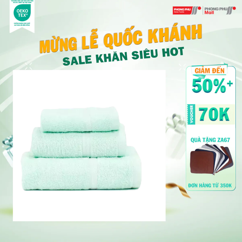 Khăn tắm hải cẩu cotton bhc3 60x120cm