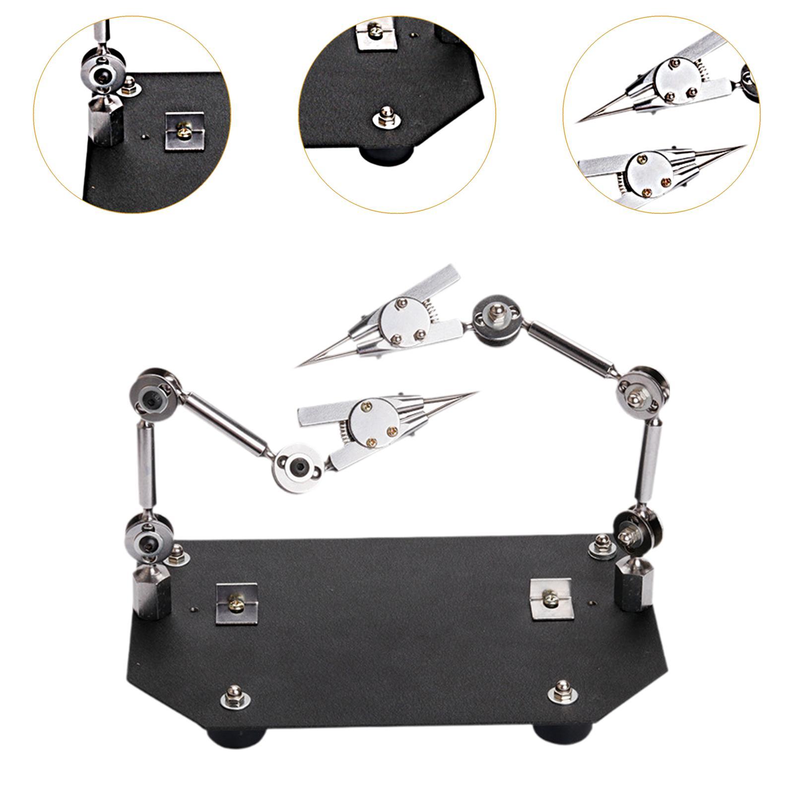Almencla Helping Hands Soldering Station, Third Hand Soldering Tool, Welding Fixture Clip PCB Holder Giá 920,077 Đồng*Miễn phí vận chuyển