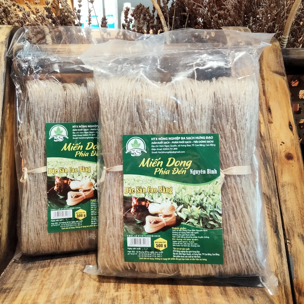 Miến dong Phia đén Nguyên Bình đặc sản nổi tiếng Cao Bằng 300g và 500g