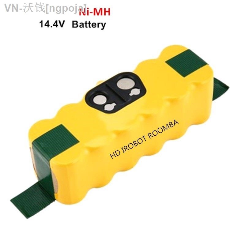 Upgrade 14.4v 4500mah replacement battery extended-for irobot roomba 500 600 700 800 series vacuum cleaner 785 530 560 650 part ngpoja