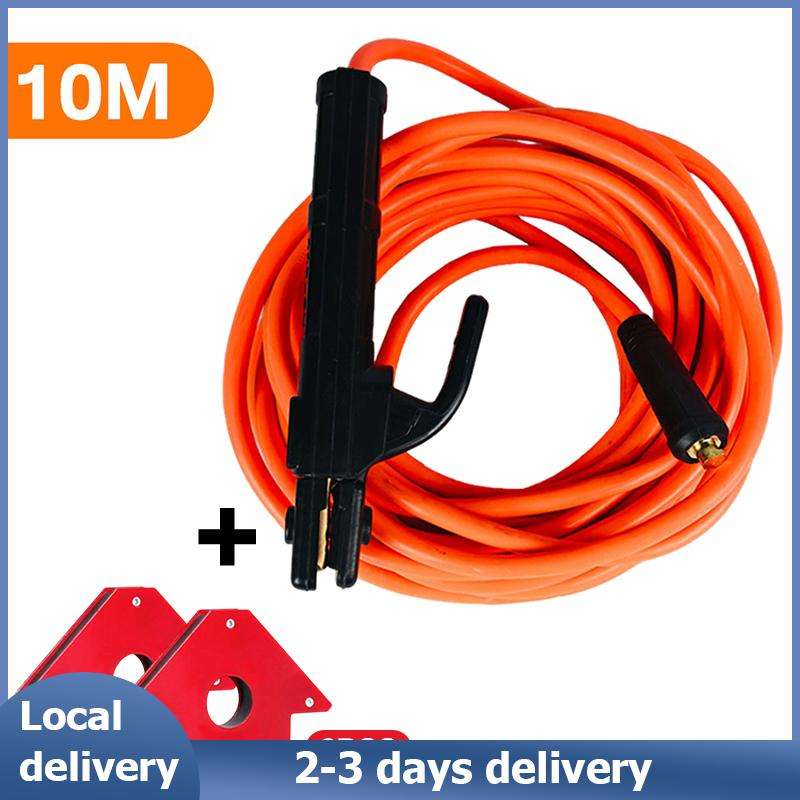 TBRBG Local Delivery Cáp hàn 300cm-10m ban đầu với giá đỡ điện cực và đầu nối cáp hàn phổ quát với máy hàn sắt đồng thau phụ kiện thay thế kẹp đất