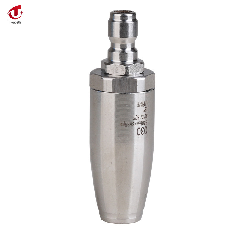 Teabelle xe máy rửa phun áp lực vòi phun xoay cho nước nóng và lạnh với 1/4 kết nối nhanh thép không gỉ 3600 PSI