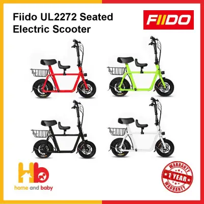 Fiido Q1 UL2272 Seated Electric Scooter