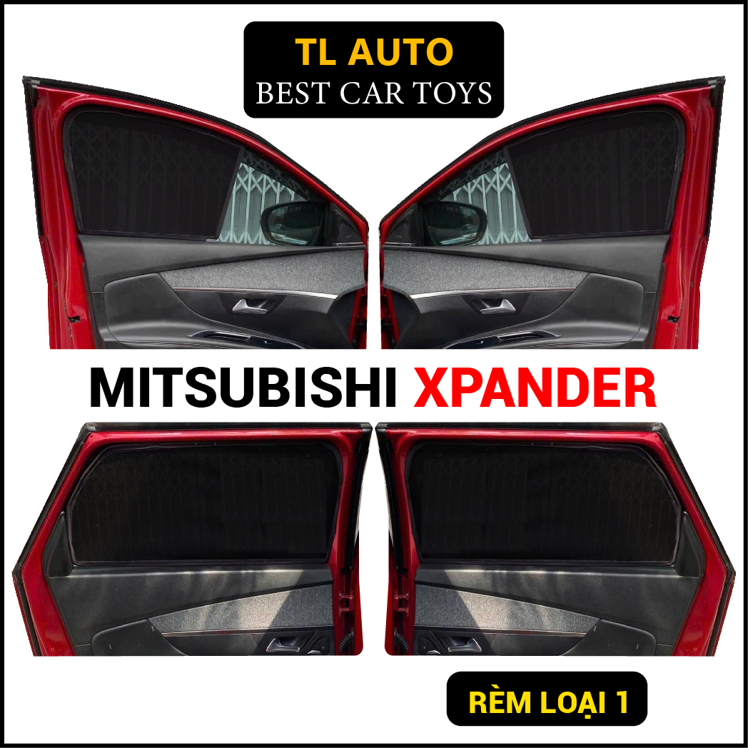Rèm che nắng nam châm xe Mitsubishi Xpander TL Auto, Che nắng chống tia UV, Bộ 4 tấm chất lượng loại 1, Bảo hành 2 năm Giá 238,000 Đồng*Miễn phí vận chuyển
