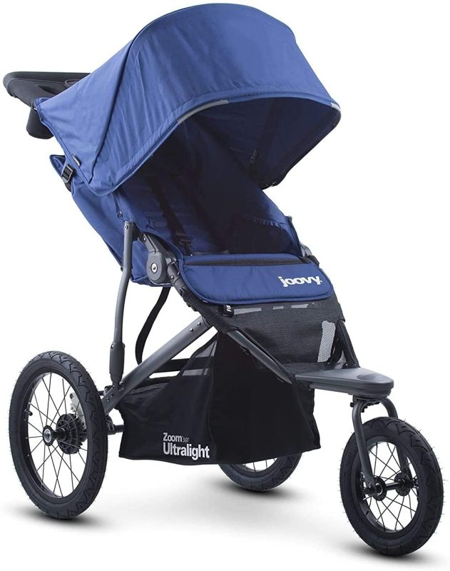 Joovy Zoom 360 Ultralight Newborn Baby to Child Children Kids Jogging Running Sports Active Sports Jogging Stroller Jogger Pram Baby Trolley Pushchair 3 Three Wheel Stroller Red or Black Singapore