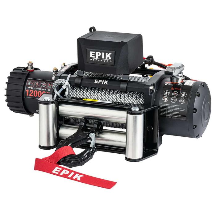 PROMO WINCH EPIK 12000LBS TALI SELING BAJA KAPASITAS 5TON 12VOLT - wotahsale Harga 6,720,000 rupiah*Gratis Ongkir